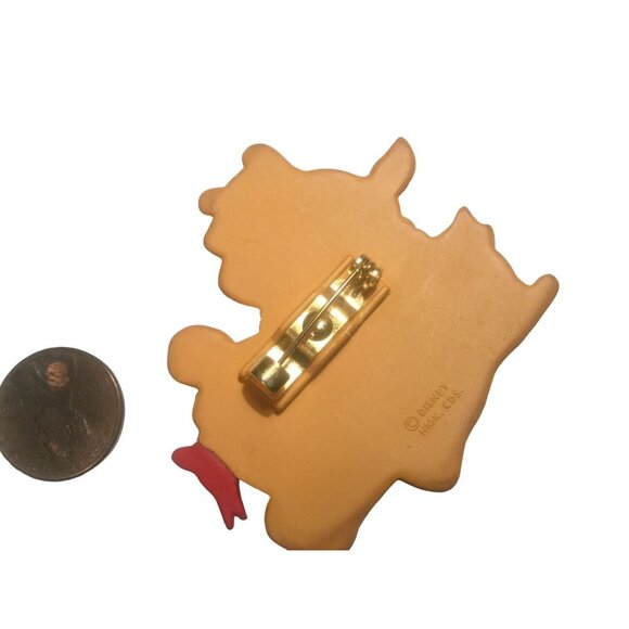 Hallmark Disney Winnie the Pooh and Piglet Christmas Lapel Pin - Picture 10 of 10